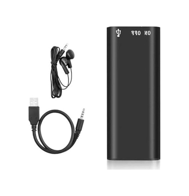 Mini Ses Kayıt Cihazı Ve Mp3 Çalar, Ders Ve Röportaj Kaydı İçin