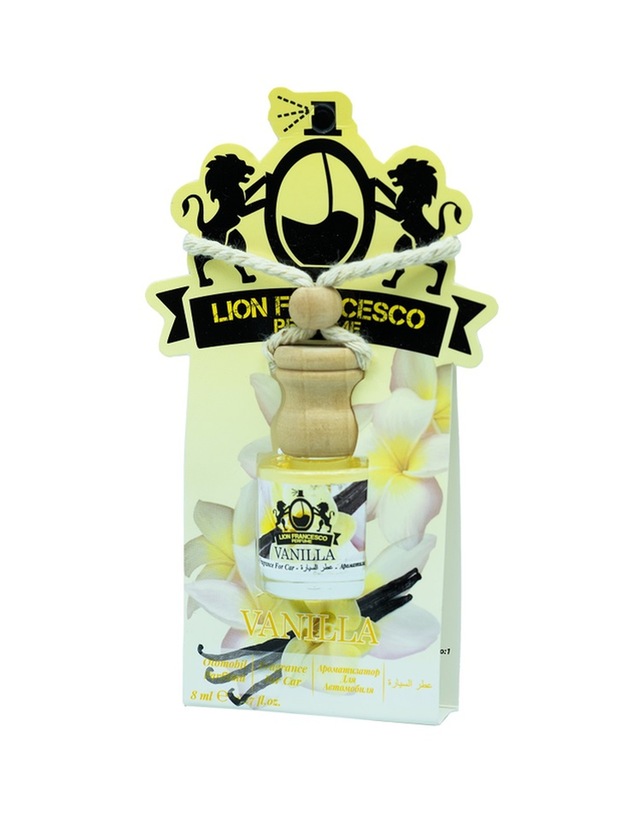 Lion Francesco Auto Fragrance Vanilla 8ML