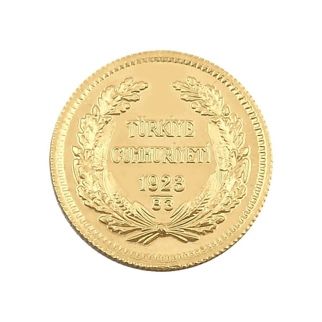 Ata Lira Tam Altın 22 Ayar