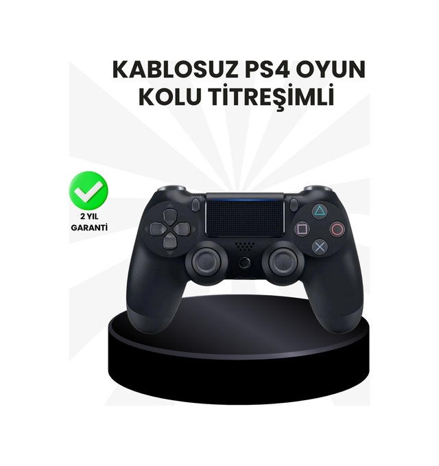Şarjlı Kablosuz Ps4 Oyun Kolu Titreşimli Hassas Kontrol Diğer