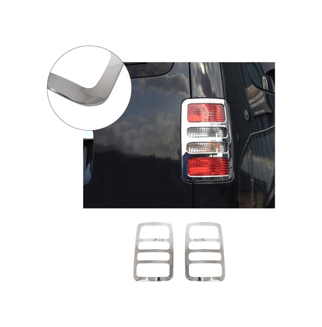 Volkswagen Caddy Uyumlu 2003-2014 Stop Çerçevesi 2 Parça Abs Krom Kaplama