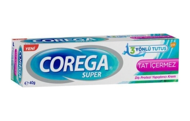 Super Diş Protezi Yapıştırıcı Tat İçermez Krem 40 Gr 1 Adet