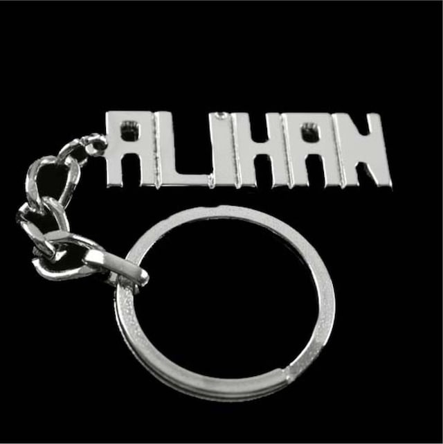 Alihan - 134 - - Spt-gld - İsimli Anahtarlık Çok Renkli