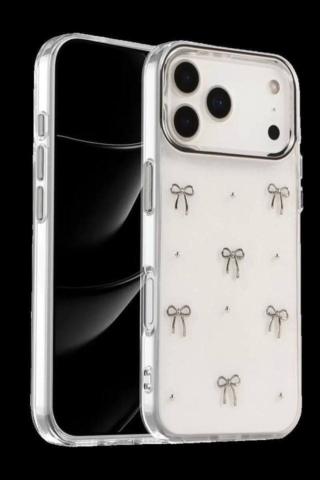 Apple İphone 17 Pro Fiyonk Desenli Kapak - Desen 5