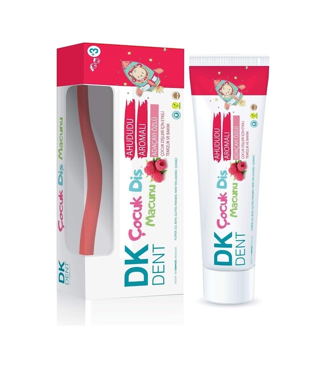 Tr Dk Dent Diş Macunu 50ml Çocuk Ahududu+fırça