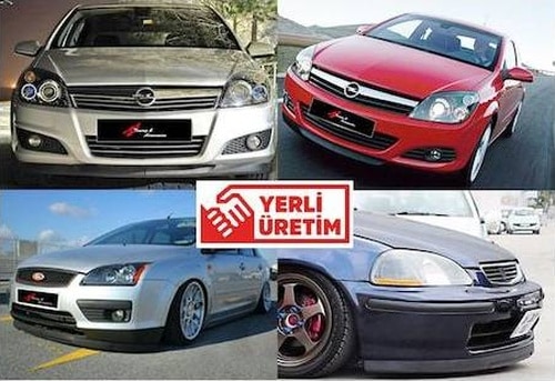 Astra H Lip - Ön Ek Tampon Dil Esnek Plastik Tüm Araçlara Uyumlu