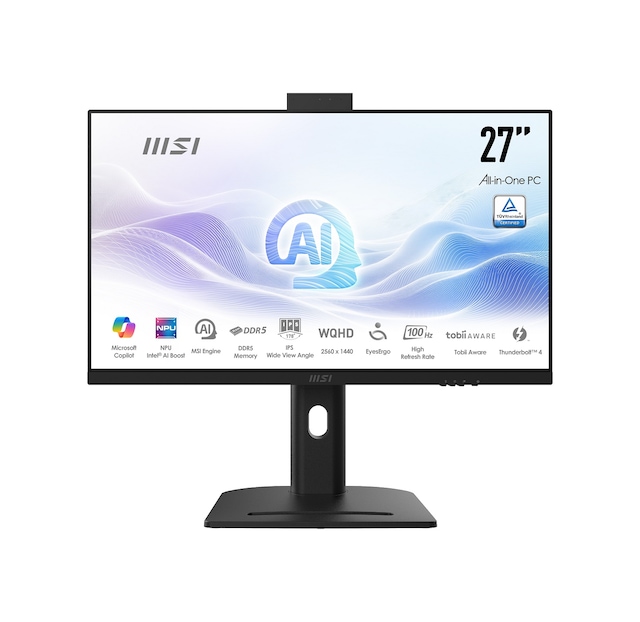 MSI MODERN AM273QP AI 1UMG-416XEU Ultra 7 155H 32 GB 1 TB SSD Free Dos 27″ AIO Masaüstü PC