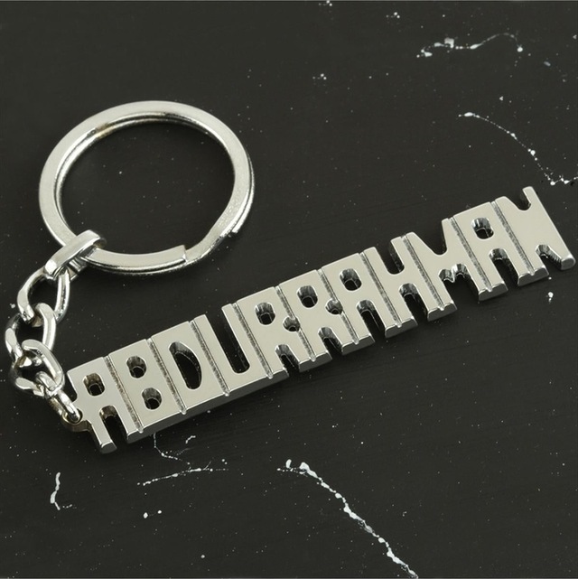 Abdurrahman - 477 - - Spt-gld - İsimli Anahtarlık Çok Renkli