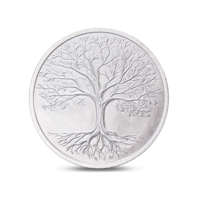 Agakulche Hayat Ağacı Gümüş Sikke Coin