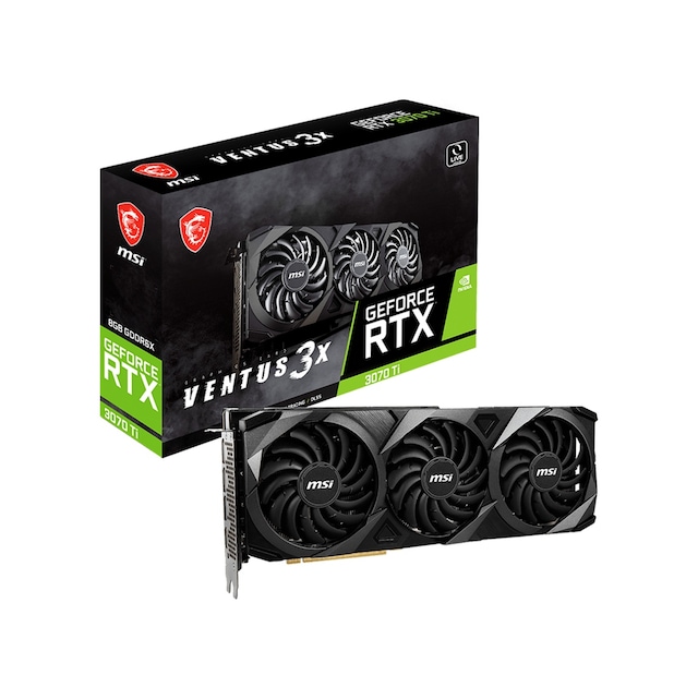 MSI NVIDIA GeForce RTX 3070 Ti Ventus 3X OC 8 GB GDDR6X 256 Bit Ekran Kartı