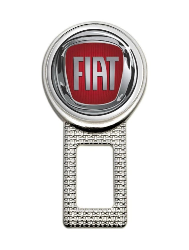 Fiat Metal Kemer Görseli 5 Adet Çift Yönlüdür Logosu