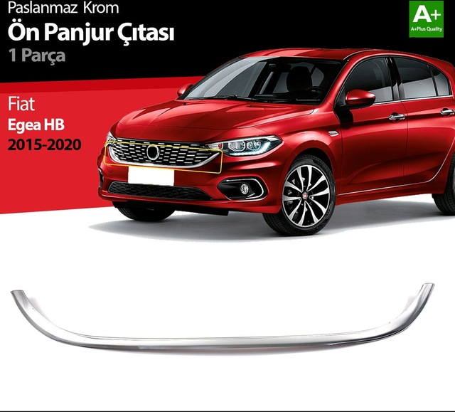 Egea Sd Hb Ön Panjur U Çitası Krom 2015 2016 2017 2018 2019 2020