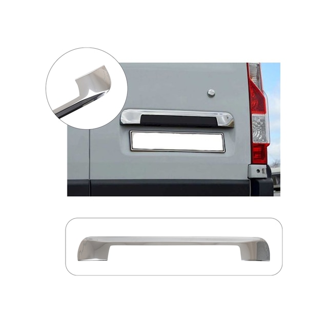 Renault Master Uyumlu 2010 Ve Üzeri Krom Bagaj Çıtası Paslanmaz Çelik