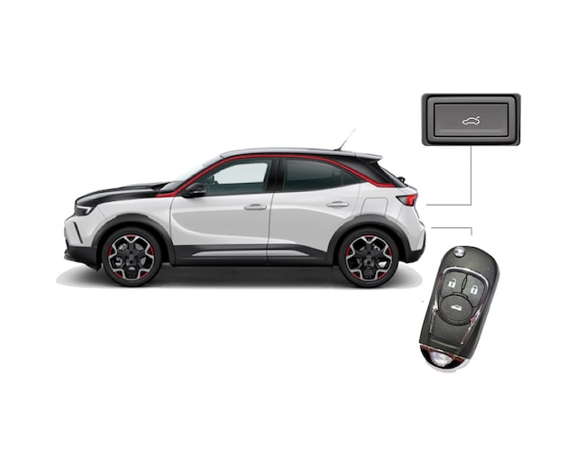 Opel Mokka Elektrikli Bagaj Sistemi 2021+
