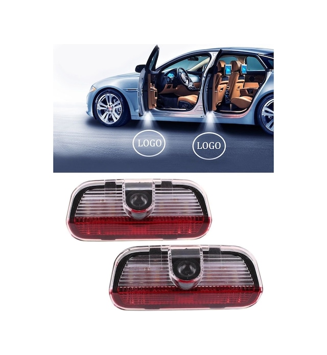 Autogp Skoda Süper B Kapı Altı Işık Lazer Led Logo Hoşgeldin Aydınlatma 1 Çift/kutu