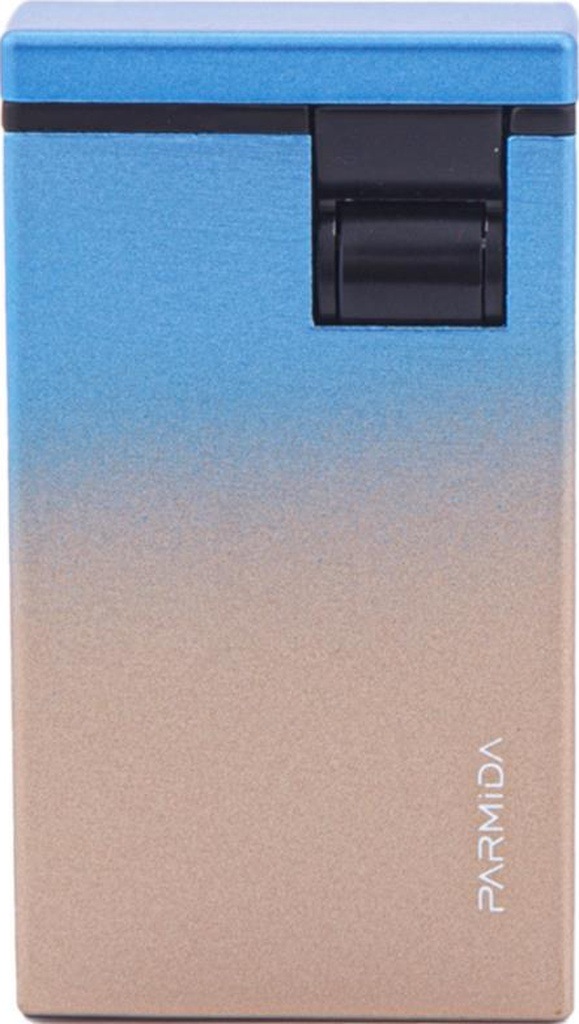 Parmida 2 Torch Pürmüz Mavi-sarı Puro Çakmağı - Tr5958