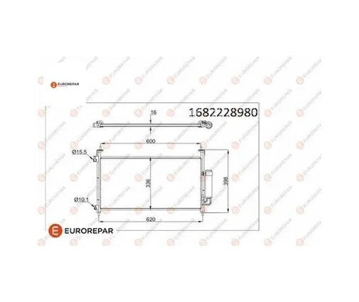 Erp Klima Radyatörü Honda Cıvıc Vııı Hatchback Fn,fk Eurorepar 1682228980