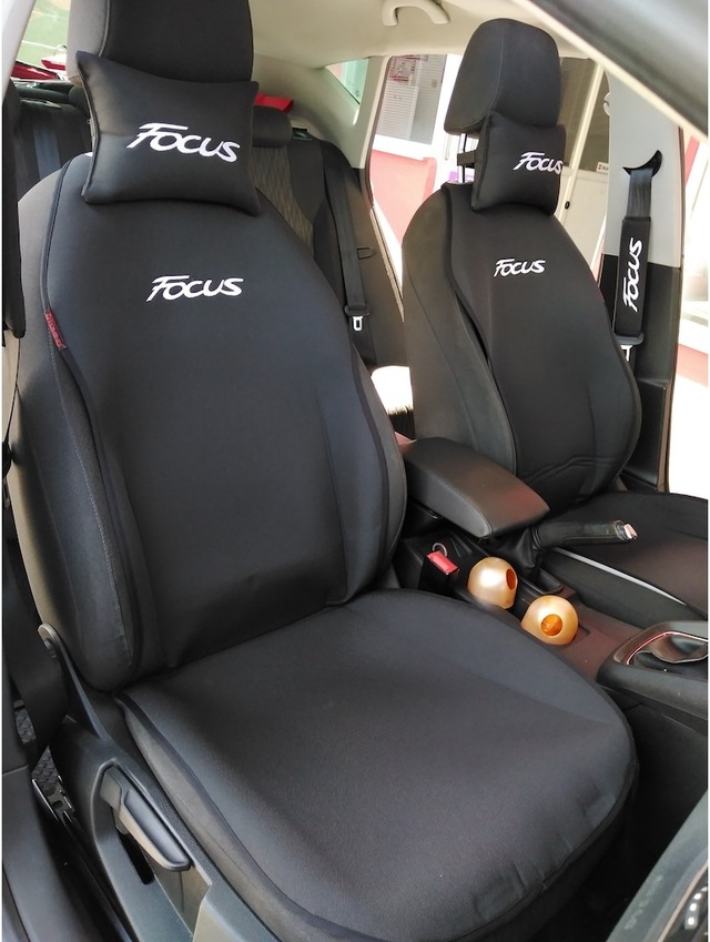 Ford Focus Nakışlı Ön Ikili Oto Koltuk Kılıfı
