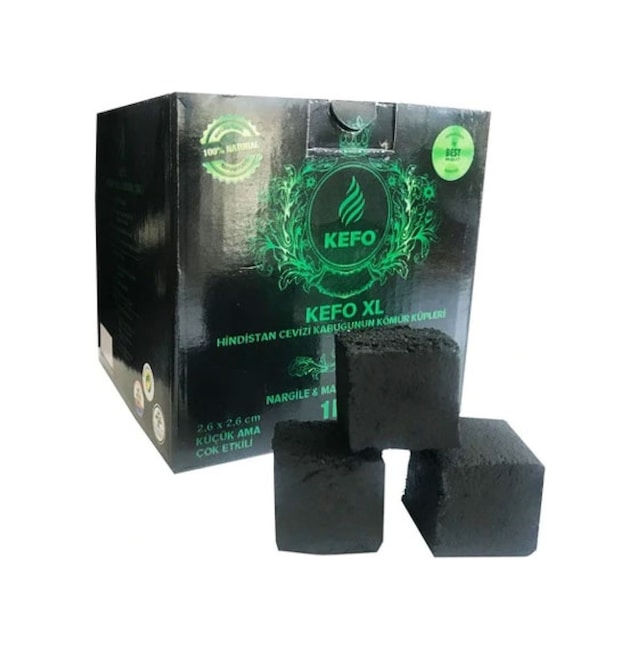 Kefo Xl 1 Kg Nargile Kömürü (Kefo Yetkili Bayi Garantili)