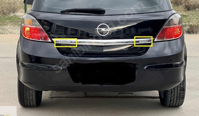 Opel Astra & Cdti Krom Bagaj Yazısı Seti 2'li Takım