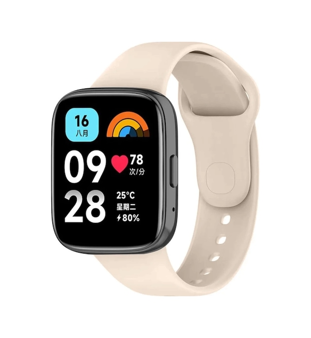 Newface Xiaomi Redmi Watch 3 Active Klasik Kordon - Yıldız Işığı Açık Mor