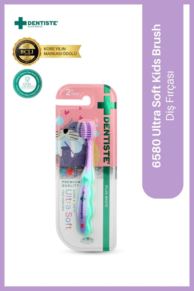 Kıds Toothbrush Mor- Yeşil