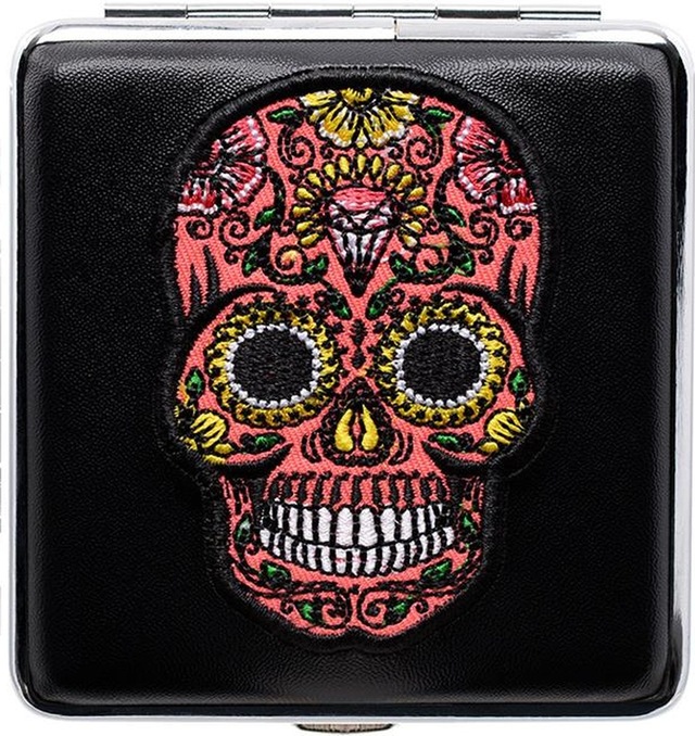 Atomic German Skull Kurukafa Patch Deri Kısa Sig. Tab Akasısı Tur