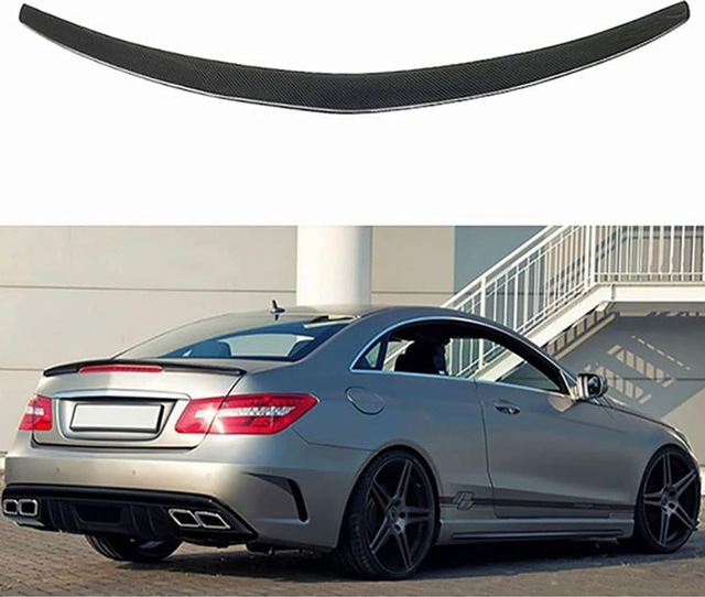 Mercedes W207 2010-2016 E Serisi 2 Kapı Bagaj Üstü Spoiler Pianoblack İthal Parlak Siyah Spoyler
