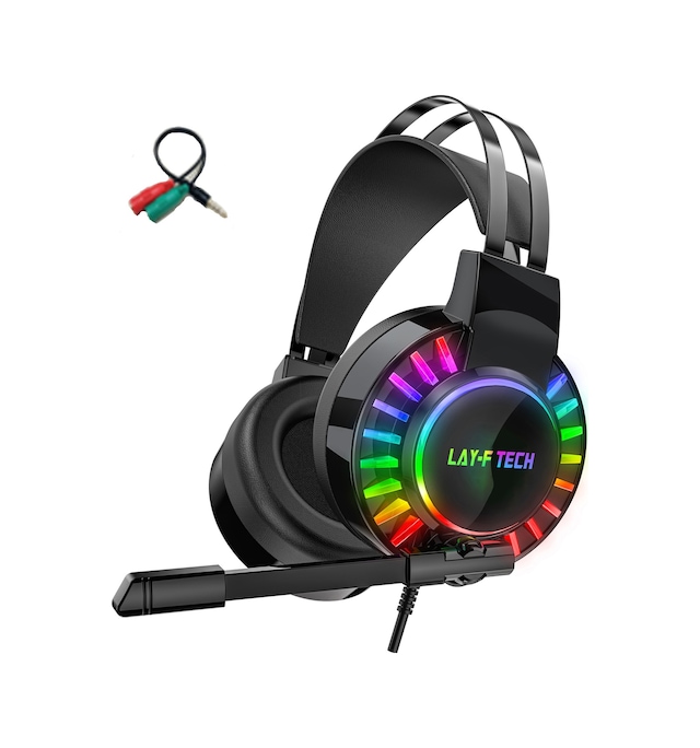 Lay-F Tech H60 Stereo RGB Oyuncu Kulaklığı