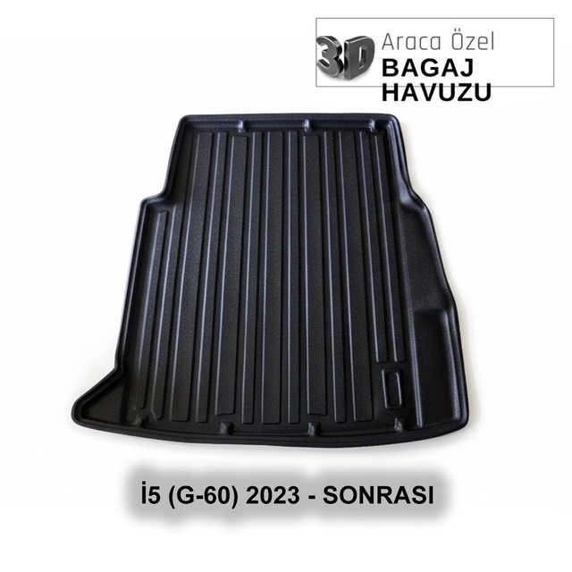 Bmw İ5 G-60 2023+ Araca Özel 3d Bagaj Havuzu
