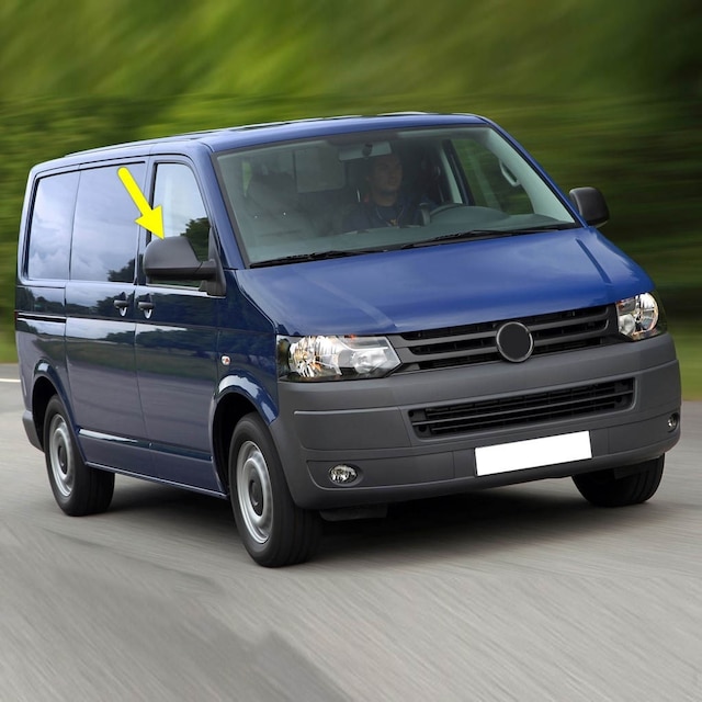 Vw Transporter T6 10-15 Sağ Dış Ayna Üst Kapağı Siyah 7e1857528f