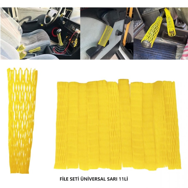 File Seti Unıversal Sarı 11li