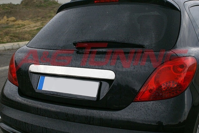 Peugeot 207 Krom Bagaj Çıtası 2006 Üzeri Paslanmaz Çelik N11.5677