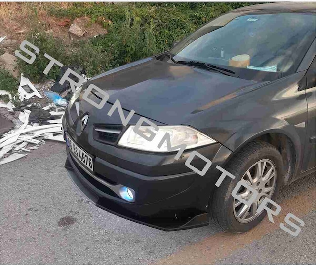 Megane 2 Ön Tampon Eki / 4 Parça Lip Karlık Gri