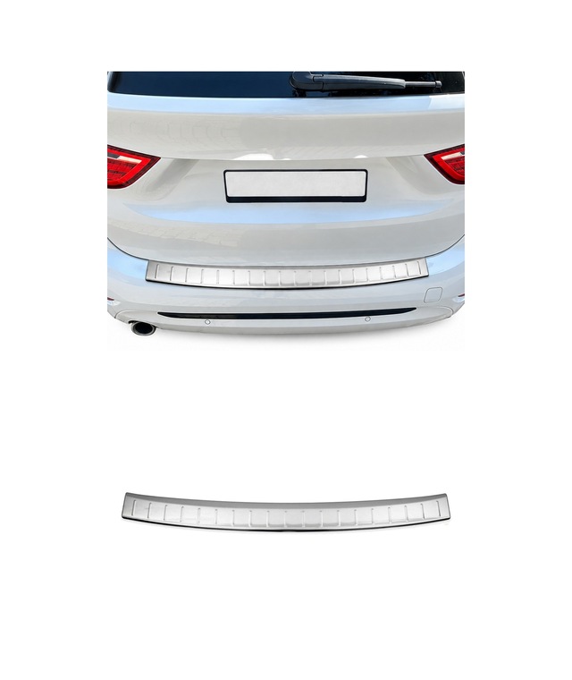 Bmw 2 Gran Tourer F46 Mpv 2015-2023 Uyumlu Krom Arka Tampon Eşiği Paslanmaz Çelik