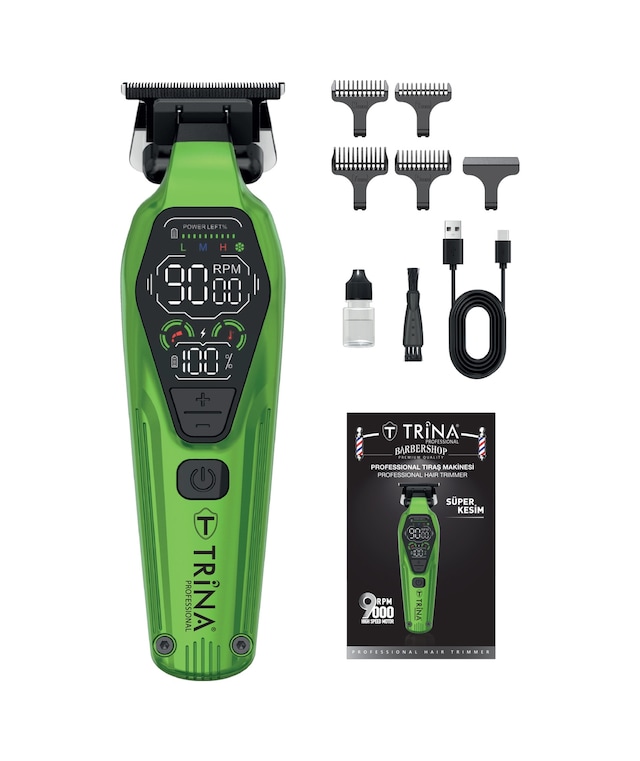Trina Profesyonel Tıraş Makinesi Yeşil Trnsklks0013gr