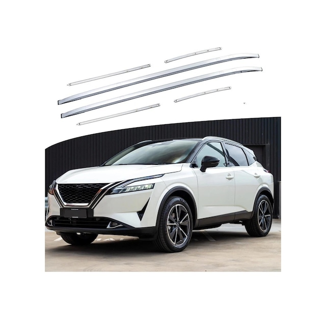 Nissan Qashqai Tavan Çıtası Oem Gri 2023-2025 Arası Uyumlu