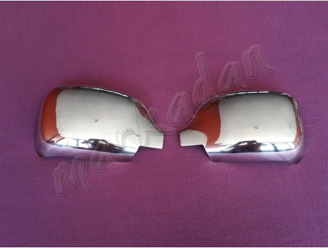 Woc Chrome Renault Kangoo Krom Ayna Kapağı 2002-2007 2 Parça Pasl