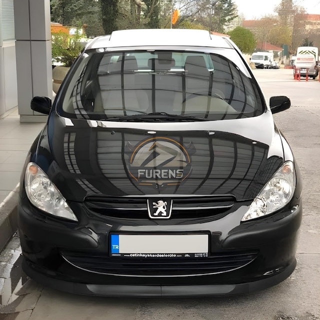 Peugeot 307 2001-2008 Uyumlu H Lip Esnek Ön Lip 2 Parça Karlık Ön Ek Tampon Altı Dill