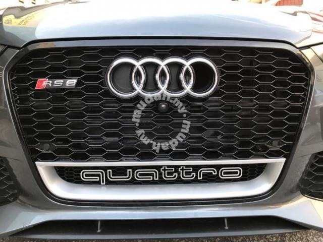 Autogp Audi A6 Rs6 Ön Panjur Izgara 2014 / 2017 C7 Pianoblack