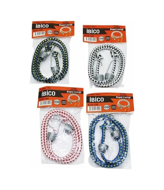 6mm Yuvarlak Bagaj Lastiği Çok Renkli