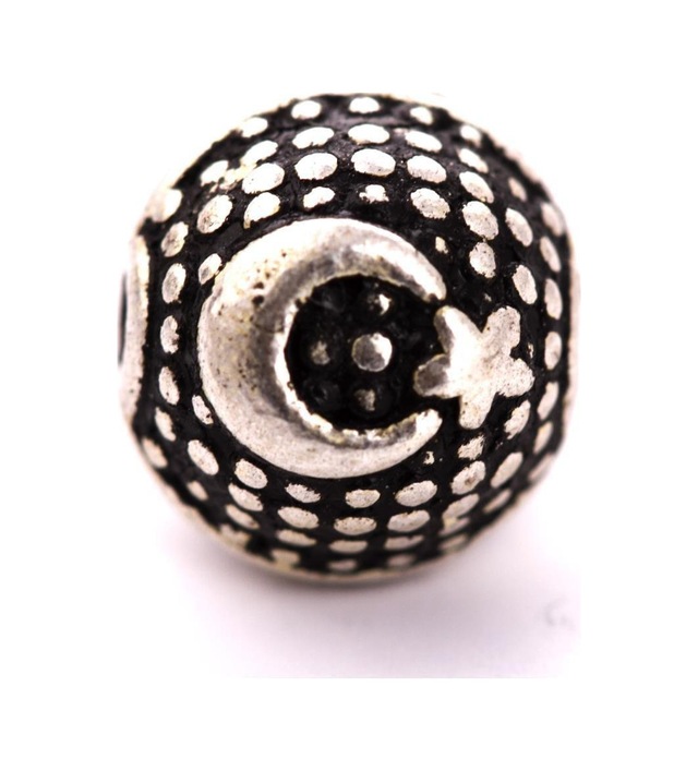 8 - 14 - Mm Metal Harf - Metal Tesbih Harfi - - Spt-gld - Ay Yıldız Pembe