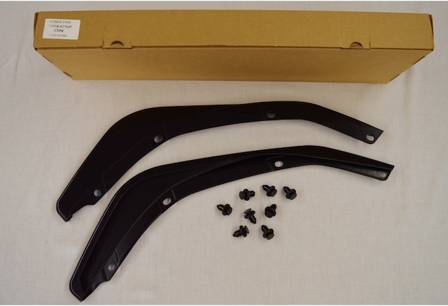 Honda Cıvıc Fc5 2016-2021 Ön Flap Dizayn-Siyah-