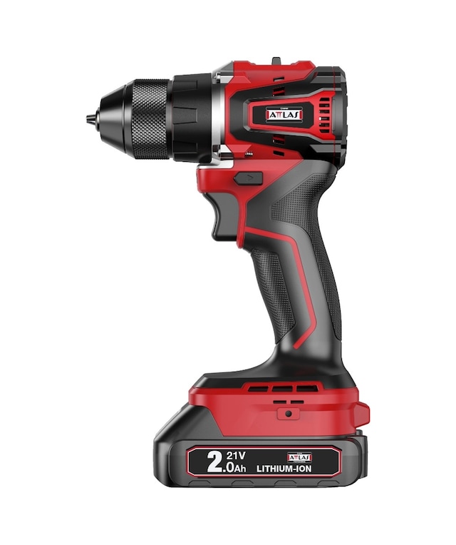 Attlas ATBL 21 BLPD-202 C 21V 2x2.0AH Çift Akülü Kömürsüz Darbeli Matkap 45 NM Tork - A0104173