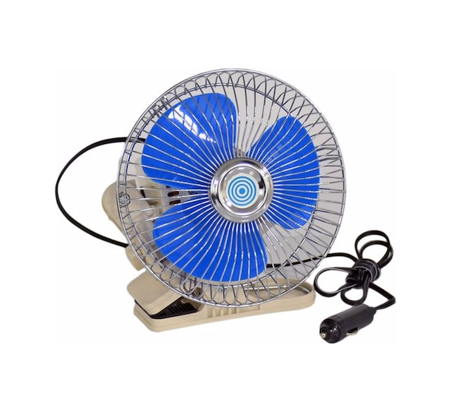 CARUB OTO VANTİLATÖR 12V 10 İnch MANDALLI