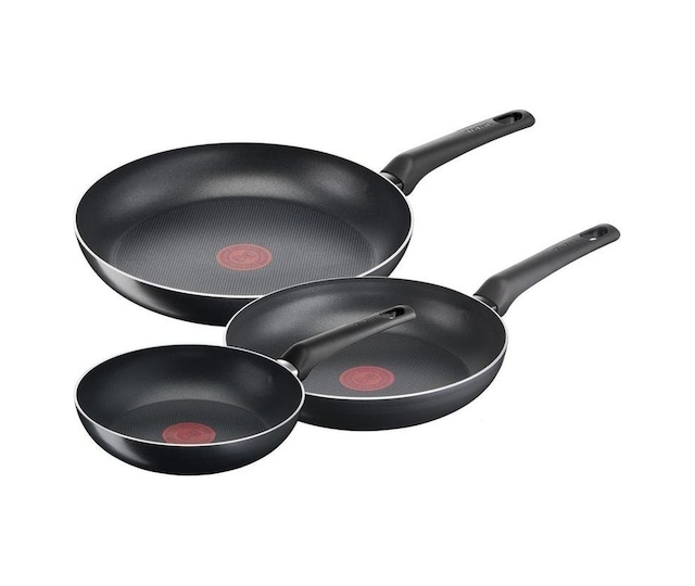 Tefal Titanyum 1X SimpleCook 20/24/28 Cm Difüzyon Tabanlı 3'lü Tava Seti