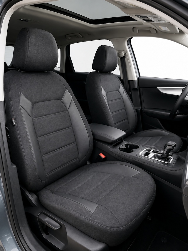 Toyota Corolla Cross 2022-2025 Uyumlu Premium Tay Tüyü Oto Koltuk Kılıfı Airbag Uyumlu 2+1 Fermuarlı Kolçak Uyumlu 68984039