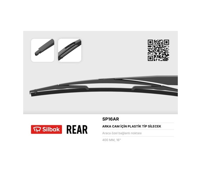 Silecek Süpürgesi 400mm Plastık Tıp Arka Sandero-mıcra-astra G-combo-corsa C-p306-clıo Glblseme - 58 98 Kng