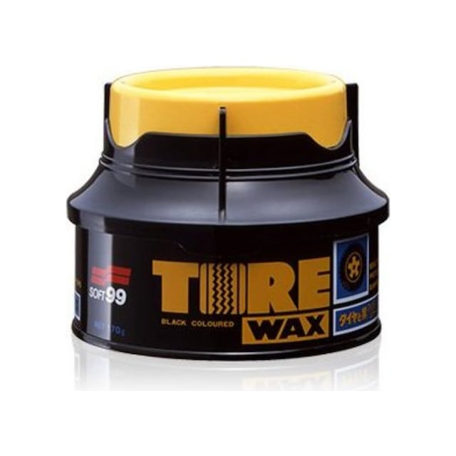 Soft99 Tire Black Wax Lastik Koruma Yarı Mat 170gr.
