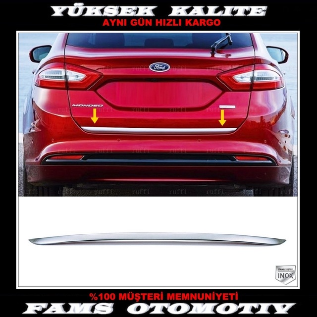 Ford Mondeo Krom Bagaj Alt Çıta P.Çelik 2015 Üzeri